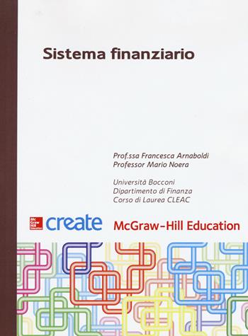 Sistema finanziario  - Libro McGraw-Hill Education 2017, Create | Libraccio.it