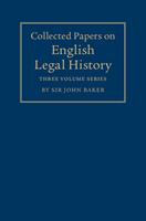   Collected Papers on English Legal History