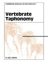   Vertebrate Taphonomy