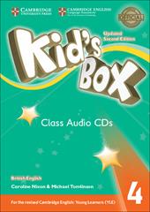 Kid's box. Level 4. Class audio CD. British English.