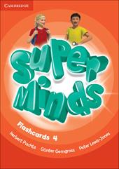 Super minds. Level 4. Flashcards (pack of 89).