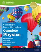 Cambridge lower secondary complete physics. Student's book. Con espansione online