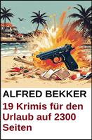 19 Krimis für den Urlaub auf 2300 Seiten