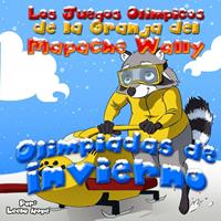   Los Juegos Olímpicos de la Granja del Mapache Wally Olimpiadas de Invierno