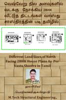 ???????? ??? ????????? ?????? ??????? 2BHK ???????? ?????????? ?????? ????????????? ??? ???????. (Different Land Sizes of North Facing 2BHK House Plans As Per Vastu Shastra in Tamil)