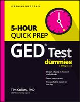   GED Test 5-Hour Quick Prep For Dummies