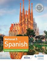   National 5 Spanish: Includes support for National 3 and 4