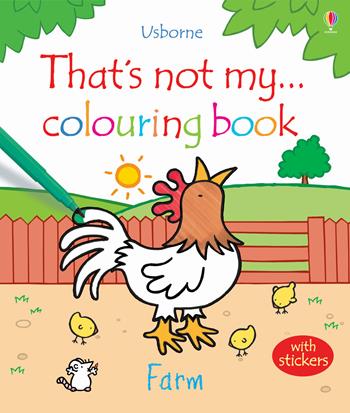 That's not my colouring... book. Farm  - Libro Usborne 2012, Libri da colorare | Libraccio.it