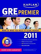 Gre Exam 2011 Premier With Cd-Rom