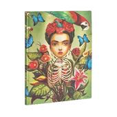 Taccuino Paperblanks copertina morbida Ultra a righe Frida Kahlo - 18 x 23 cm