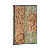 Paperblanks Taccuino flexi a copertina morbida, Mini, Righe, Vox Botanica, Cardo Selvatico - 9,5 x 14 cm