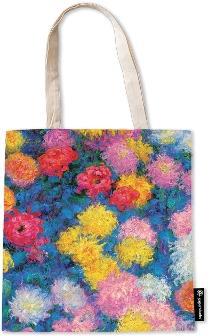 Borsa di tela Paperblanks, I Crisantemi di Monet, 38 x 38 cm  Paperblanks 2024 | Libraccio.it