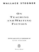   On Teaching and Writing Fiction