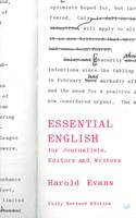 Essential English for Journalists, Editors and Writers