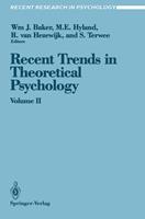   Recent Trends in Theoretical Psychology