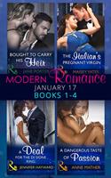   Modern Romance January 2017 Books 1 - 4