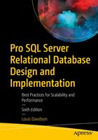   Pro SQL Server Relational Database Design and Implementation