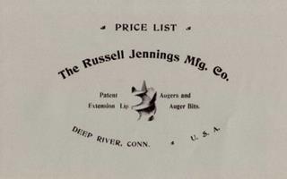   Russell Jennings Manufacturing Company Trade Catalog, 1899