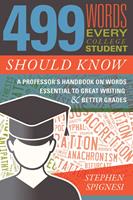   499 Words Every College Student Should Know