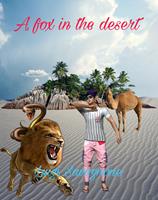   A fox in the desert