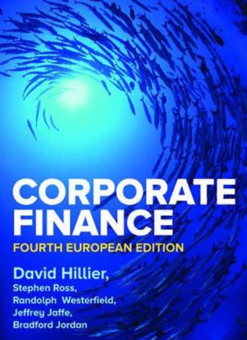 Corporate finance - David Hillier, Stephen A. Ross, Randolph W. Westerfield - Libro McGraw-Hill Education 2020, Scienze | Libraccio.it