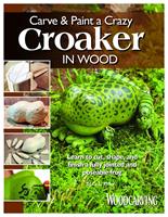   Carve & Paint a Crazy Croaker in Wood