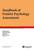   Handbook of Positive Psychology Assessment