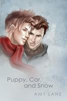   Puppy, Car, and Snow