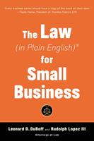 The Law (in Plain English) for Small Business (Sixth Edition)