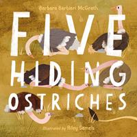   Five Hiding Ostriches