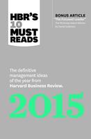   HBR's 10 Must Reads 2015