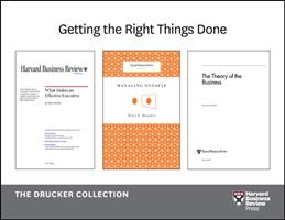 Get the Right Things Done: The Drucker Collection (6 Items)