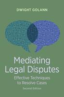   Mediating Legal Disputes