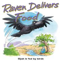   Raven Delivers Food