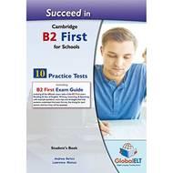 Succeed in B2 first for schools. 8 tests. With Student's book no key. Con espansione online. Con Audio  - Libro Global Elt 2022 | Libraccio.it