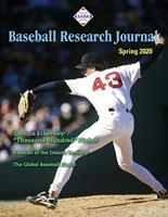   Baseball Research Journal: Spring 2020