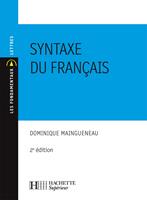  La syntaxe du français