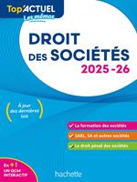   Top'Actuel Droit des soci&eacute;t&eacute;s 2025-2026