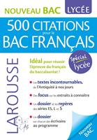   500 citations pour le bac français