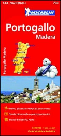 Portogallo, Madera 1:400.000  - Libro Michelin Italiana 2016, Carte nazionali | Libraccio.it