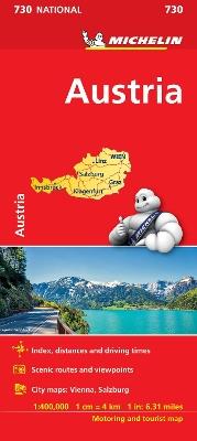 Austria 1:400.000  - Libro Michelin Italiana 2019, Carte nazionali | Libraccio.it