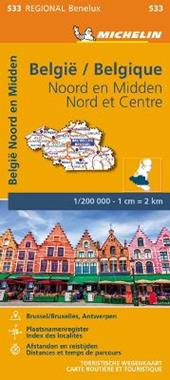 Belgio Nord-Centro 1:200.000