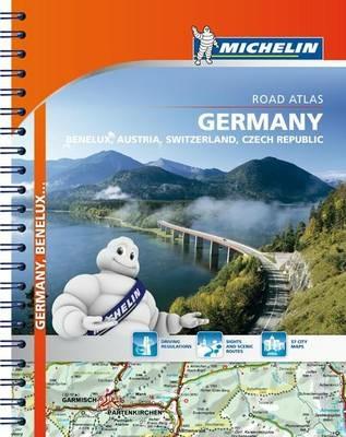 Germany. Benelux, Austria, Switzerland, Czech republic. Road atlas  - Libro Michelin Italiana 2015 | Libraccio.it