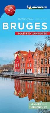 Pianta di Bruges 19503. Carta plastificata