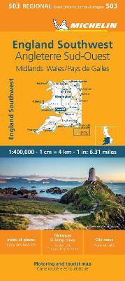 Galles Midlands Inghilterra 1:400.000  - Libro Michelin Italiana 2024, Carte regionali | Libraccio.it