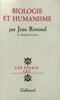   Biologie et humanisme