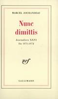 Nunc dimittis (1971-1972)