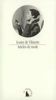   Articles de mode