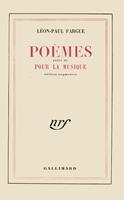   Poèmes / Pour la musique