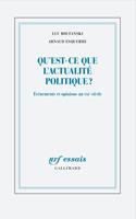   Qu'est-ce que l'actualité politique ?